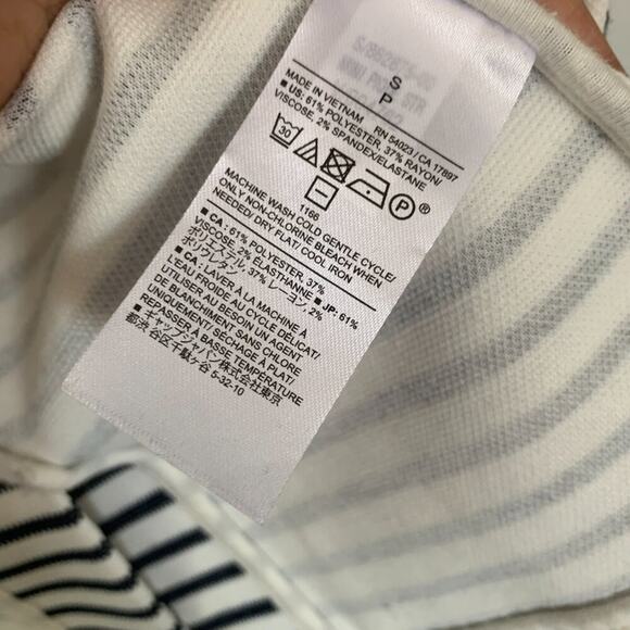 Banana Republic Women's Pique Knit Striped Blazer - Picture 8 of 14